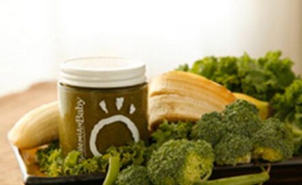 Green Beans, Broccoli, Kale, and Banana Blend Baby Food Recipe