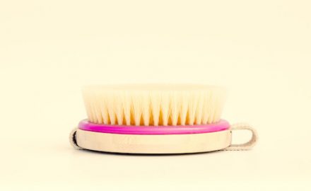 A soft bristle brush can be used to scrub the scalp when treating scalp scales.