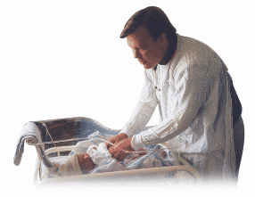Dr. Alan R. Greene with Newborn